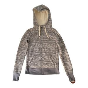 Authentic American Heritage Women's Sweatshirt Jacket Hoodie Size Small Soft Zip